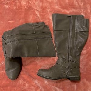 Torrid Faux Leather Wide Calf Boots